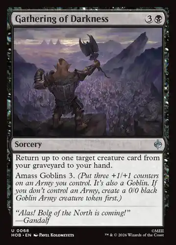 Gathering of Darkness - hob Spoiler