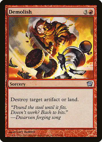 Demolish - 9ed Spoiler