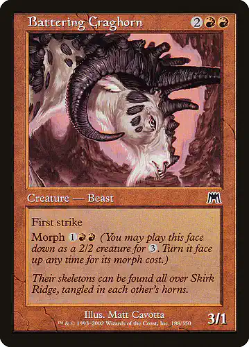 Battering Craghorn - ons Spoiler