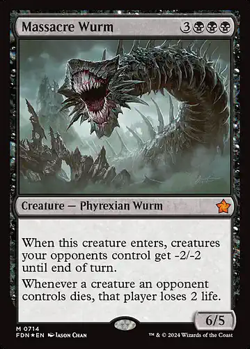 Massacre Wurm - fdn Spoiler