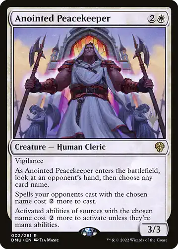Anointed Peacekeeper - dmu Spoiler