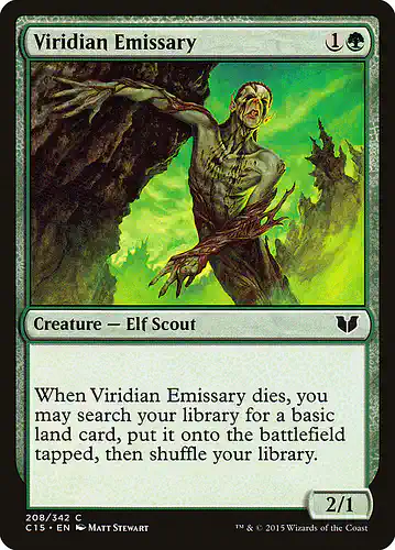 Viridian Emissary - c15 Spoiler