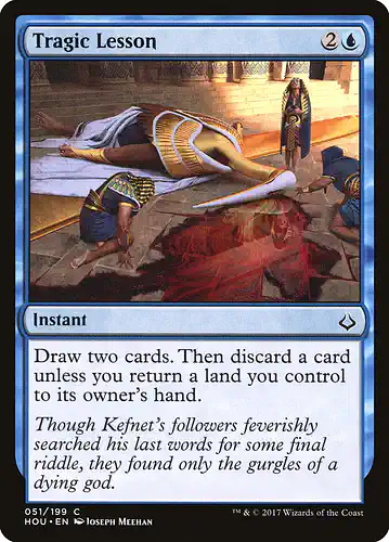 Tragic Lesson - hou Spoiler