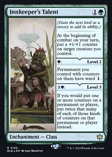 Innkeeper's Talent - blb Spoiler