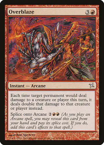 Overblaze - bok Spoiler