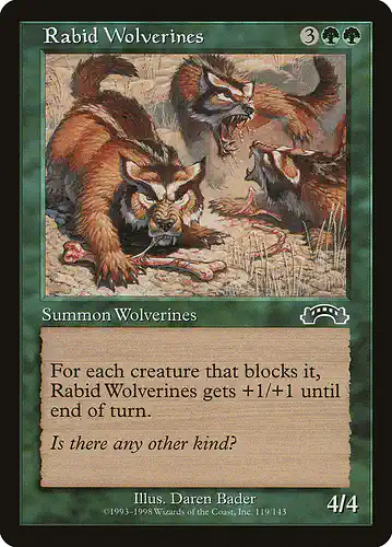 Rabid Wolverines - exo Spoiler