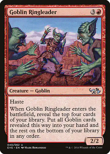 Goblin Ringleader - evg Spoiler