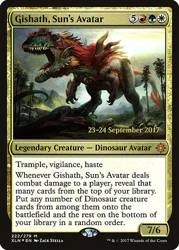 Gishath, Sun's Avatar - xln Spoiler