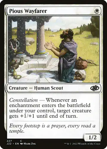 Pious Wayfarer - j22 Spoiler