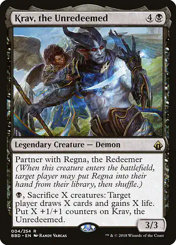 Krav, the Unredeemed - bbd Spoiler