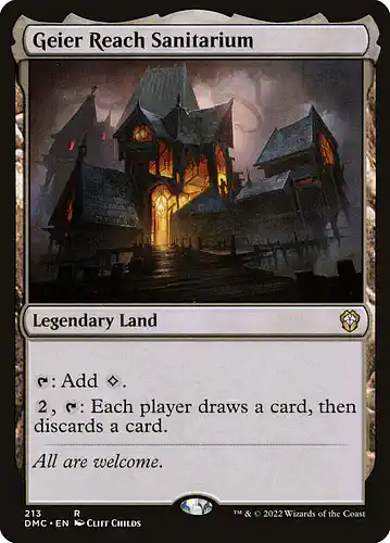 Geier Reach Sanitarium - dmc Spoiler