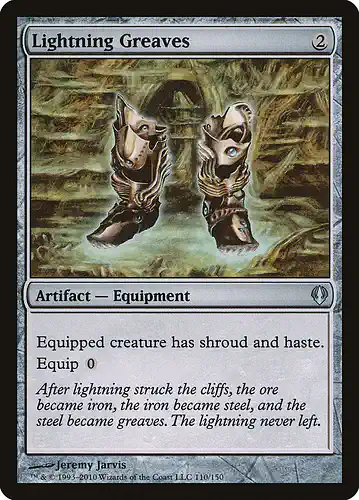 Lightning Greaves - arc Spoiler