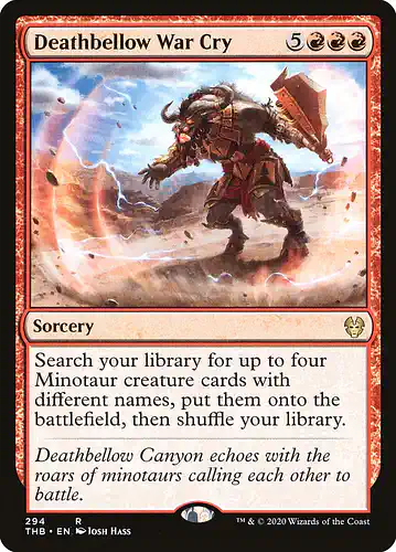 Deathbellow War Cry - thb Spoiler