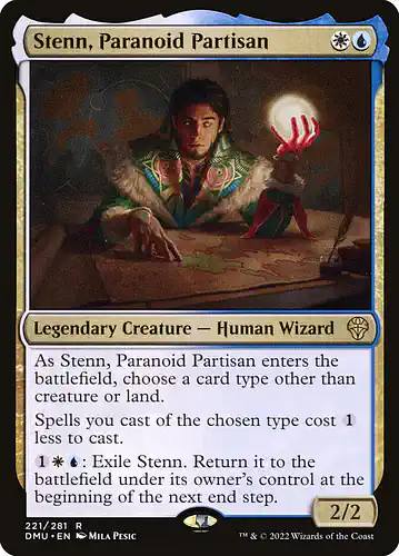 Stenn, Paranoid Partisan - dmu Spoiler