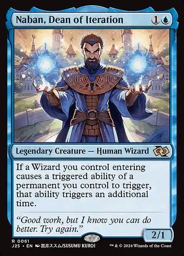 Naban, Dean of Iteration - j25 Spoiler