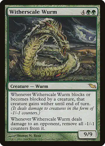 Witherscale Wurm - shm Spoiler