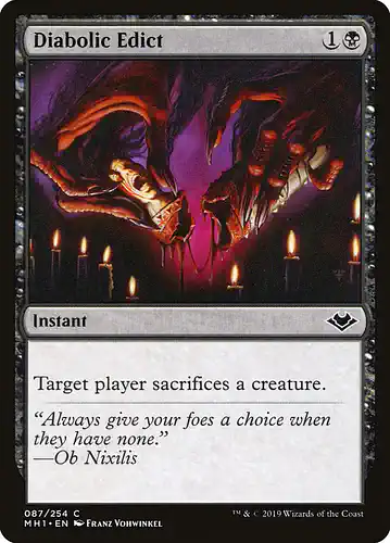 Diabolic Edict - mh1 Spoiler