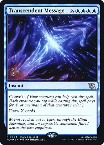 Transcendent Message - mom Spoiler