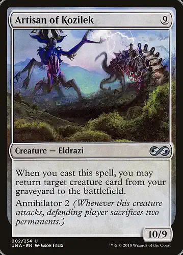 Artisan of Kozilek - uma Spoiler