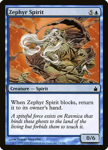 Zephyr Spirit - rav Spoiler