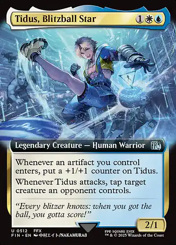 Tidus, Blitzball Star - fin Spoiler