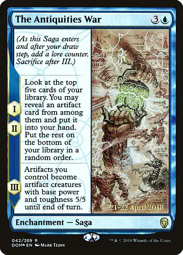 The Antiquities War - dom Spoiler