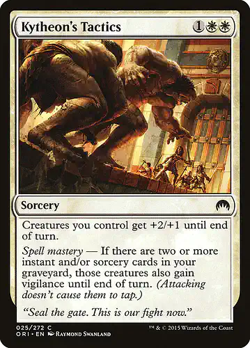 Kytheon's Tactics - ori Spoiler