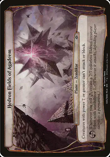 Hedron Fields of Agadeem - pca Spoiler