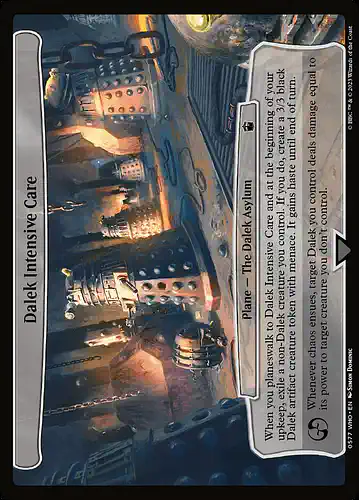 Dalek Intensive Care - who Spoiler