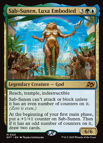 Sab-Sunen, Luxa Embodied - dft Spoiler