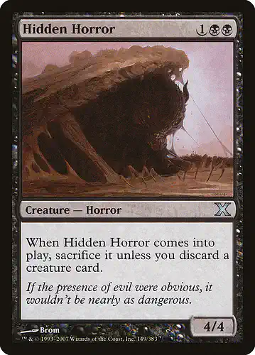 Hidden Horror - 10e Spoiler