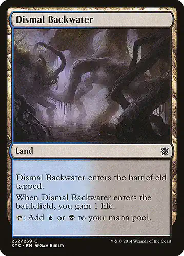 Dismal Backwater - ktk Spoiler