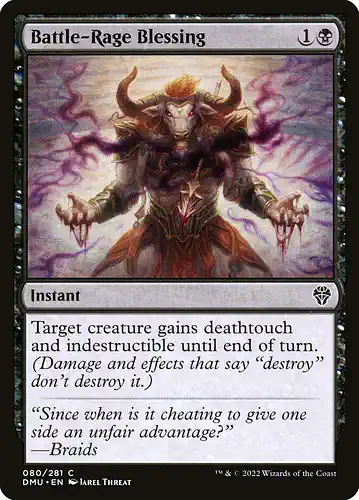 Battle-Rage Blessing - dmu Spoiler
