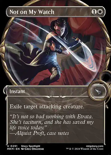 Not on My Watch - mkm Spoiler