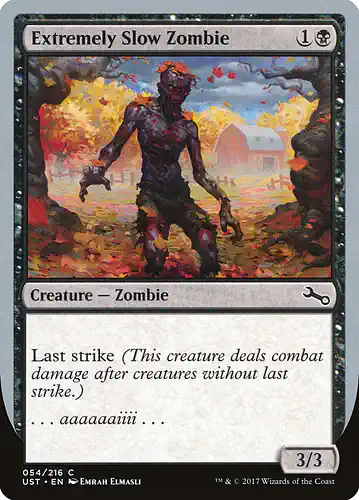 Extremely Slow Zombie - ust Spoiler