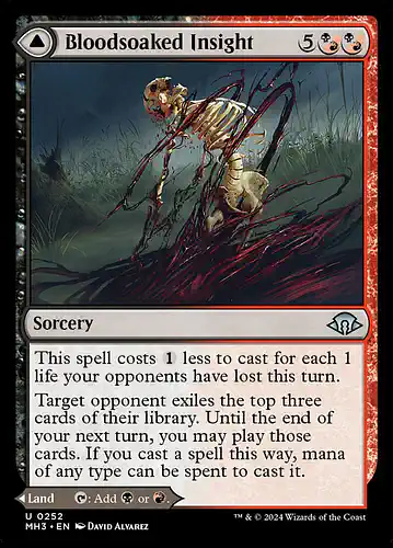 Bloodsoaked Insight - mh3 Spoiler