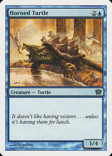 Horned Turtle - 9ed Spoiler