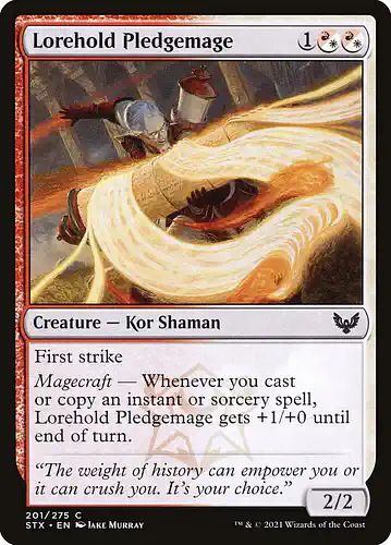Lorehold Pledgemage - stx Spoiler