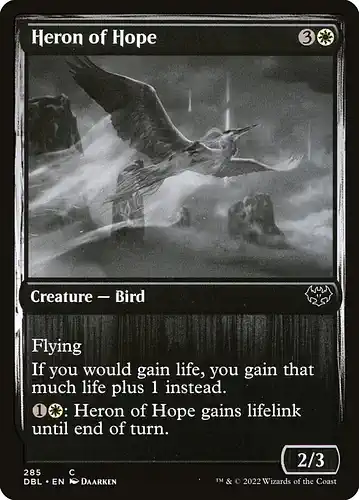 Heron of Hope - dbl Spoiler