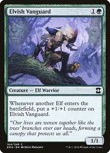 Elvish Vanguard - ema Spoiler