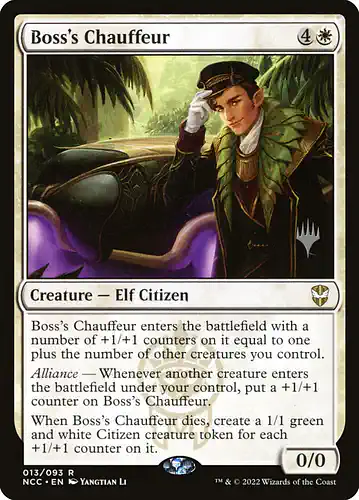 Boss's Chauffeur - ncc Spoiler