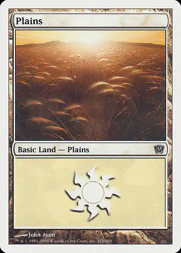 Plains - 9ed Spoiler
