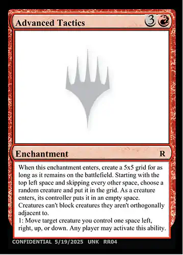 Advanced Tactics - unk Spoiler
