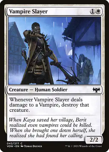 Vampire Slayer - vow Spoiler