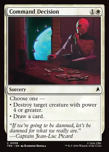 Command Decision - trk Spoiler