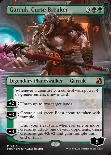 Garruk, Curse Breaker - frc Spoiler