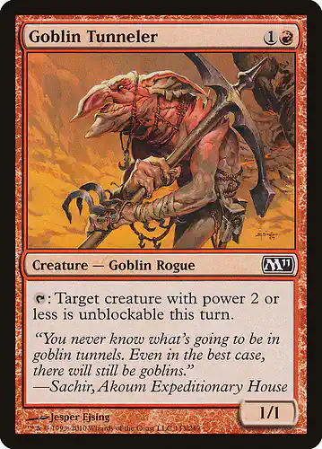 Goblin Tunneler - m11 Spoiler