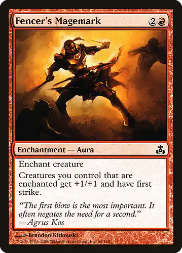 Fencer's Magemark - gpt Spoiler
