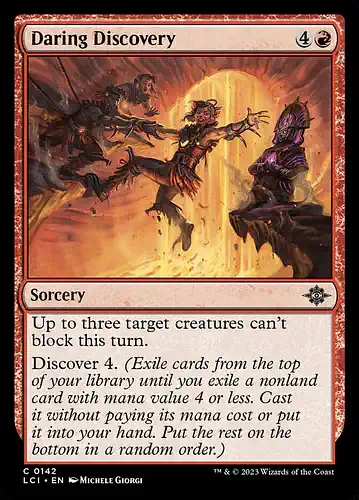 Daring Discovery - lci Spoiler
