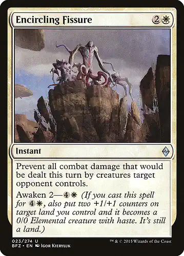 Encircling Fissure - bfz Spoiler